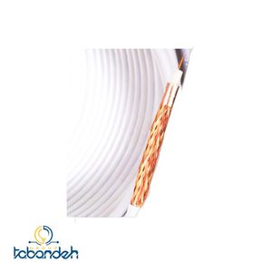 کابل آنتن کواکسیال RG6 مس حلقه 500 متری مدل کرمان-PINO